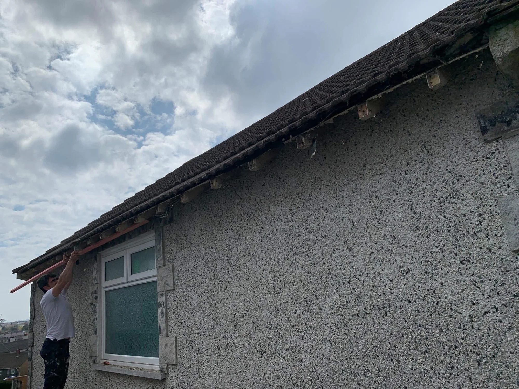 Storm damage roof repairs in Penryn